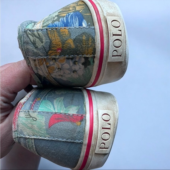 Polo Ralph Lauren - Men’s Floral Print Sneaker - size 9 - Picture 4 of 6